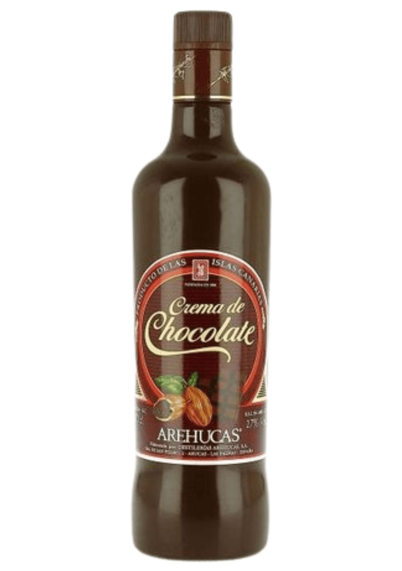 Arehucas Crema de Chocolate 17% 0,7 l