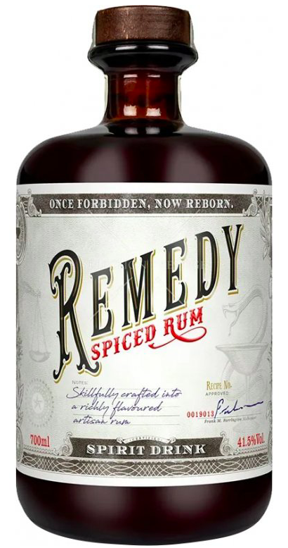 Remedy Spiced 0,7L 41,5% (holá láhev)