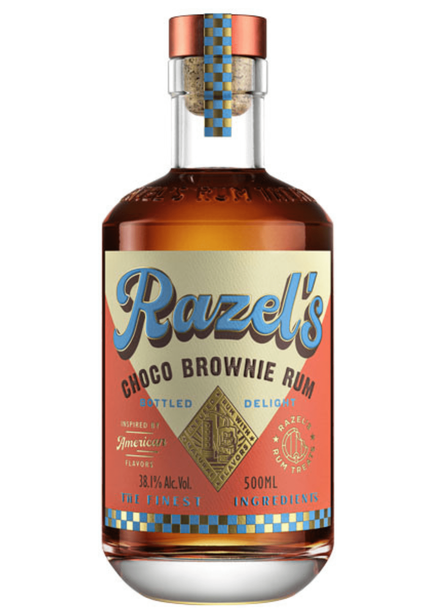 Razel's Choco Brownie Rum 38,1% 0,5l