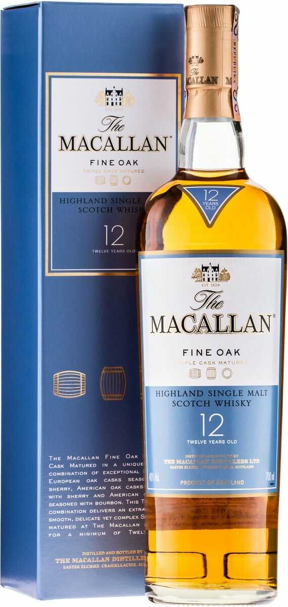 Macallan 12 Years Old Triple Cask 40% 0,7 l (karton)