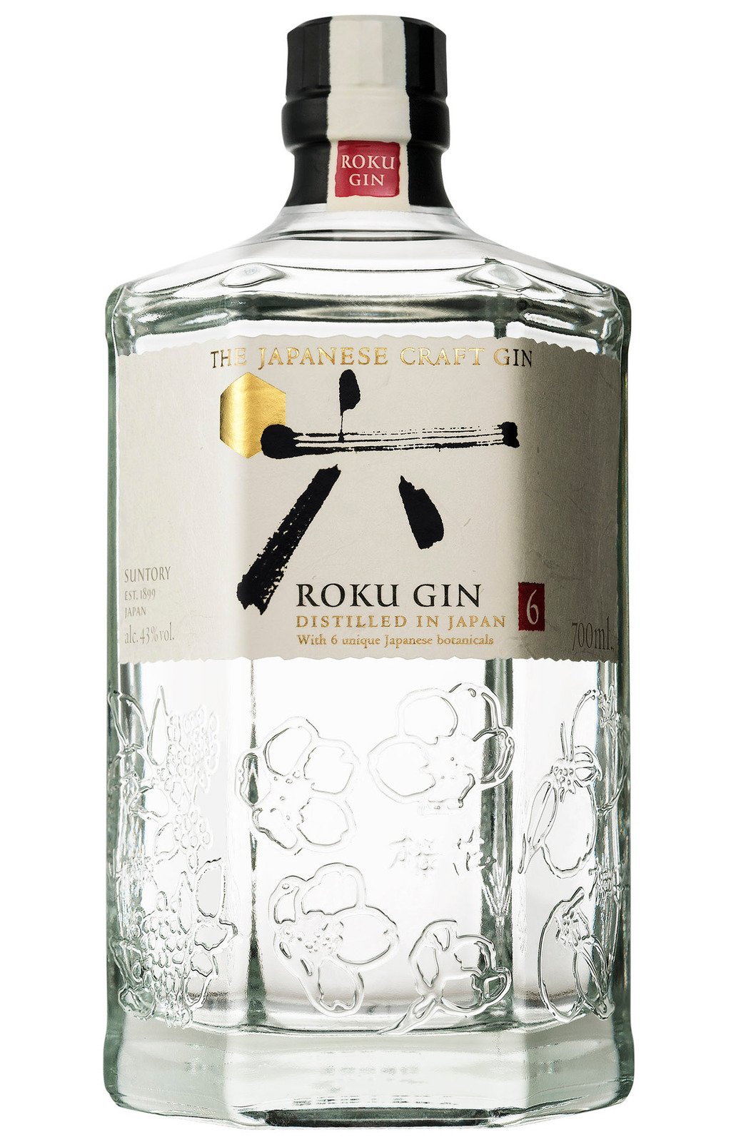 Roku The Japanese Craft Gin 43% 0,2 l (holá láhev)