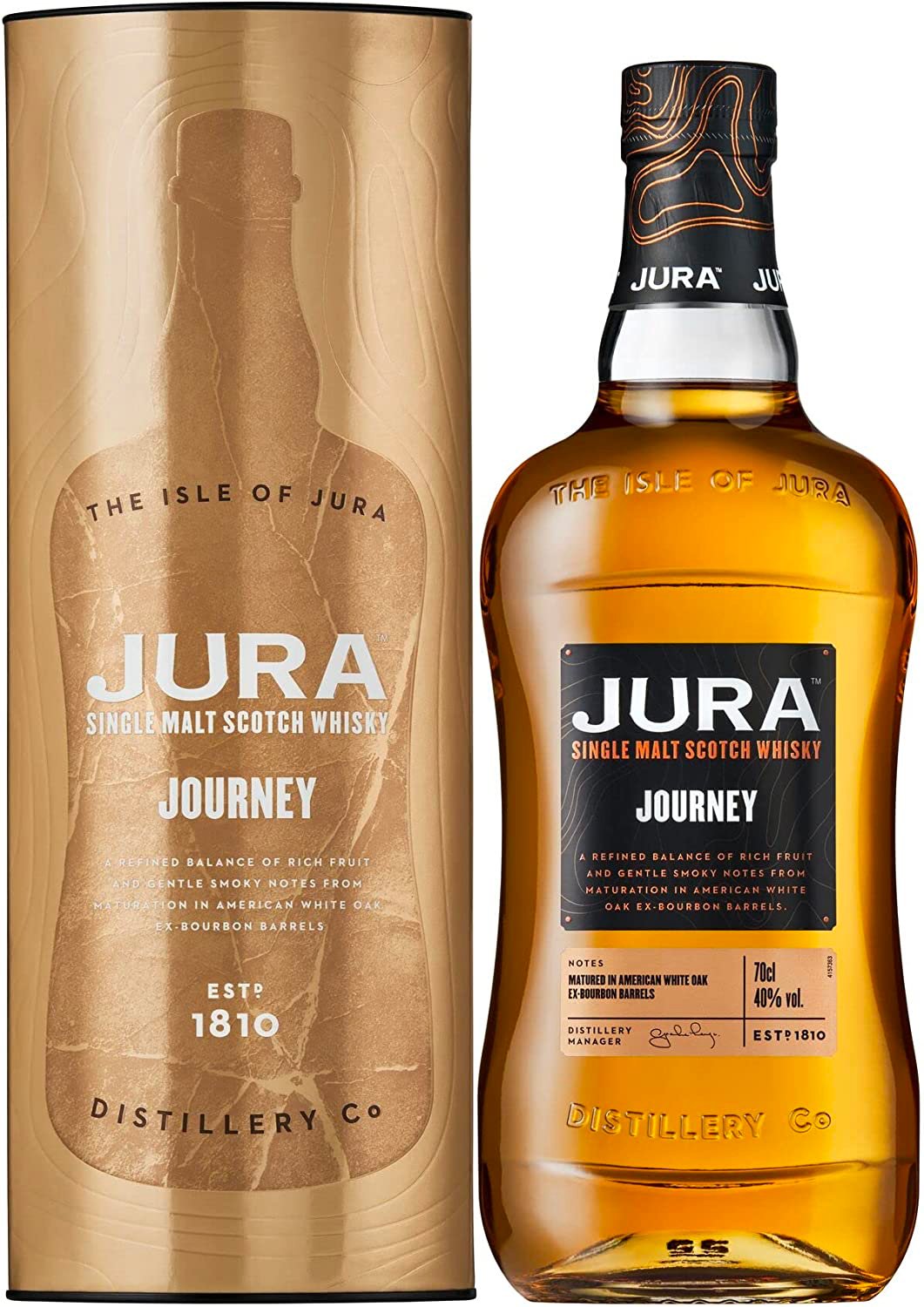 Isle of Jura Journey + Tuba, 40%, 0,7l