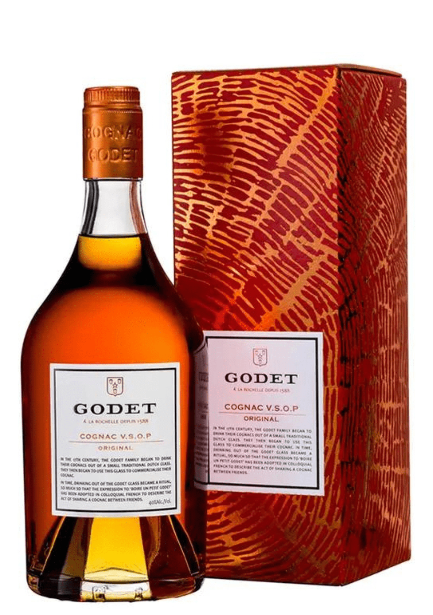 Cognac Godet Original VSOP 40% 0,7l (Karton)