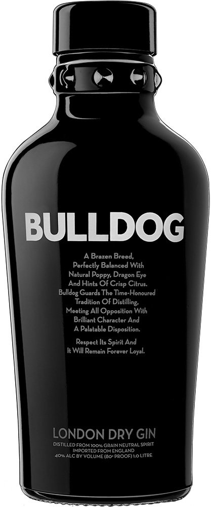 Bulldog Gin 40% 1 l (holá láhev)