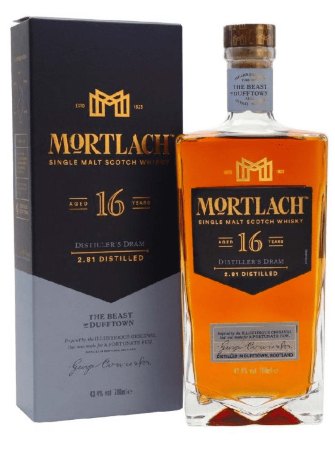 Mortlach 16 yo 43,4 % 0,7 l