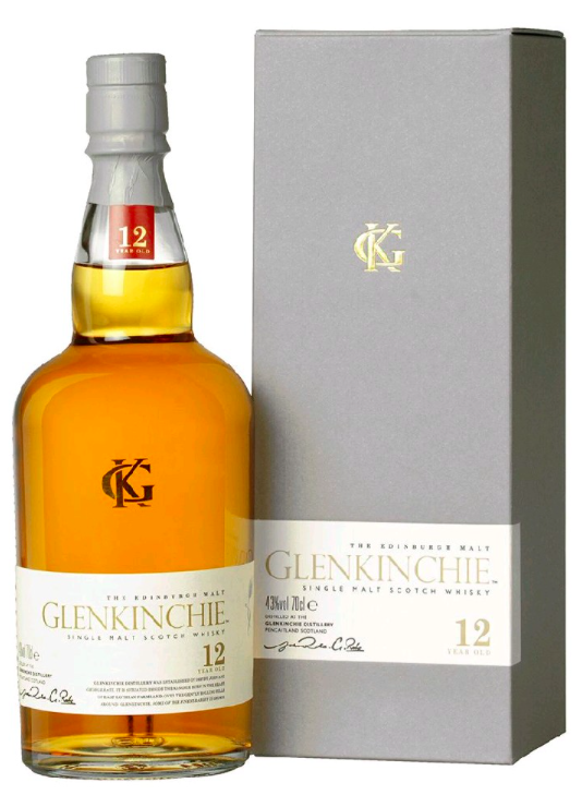 Glenkinchie 12 letá 43% 0,7l (dárkové balení kazeta)