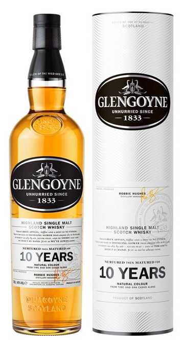 Glengoyne 10 letá 40% 0,7l (dárkové balení kazeta)