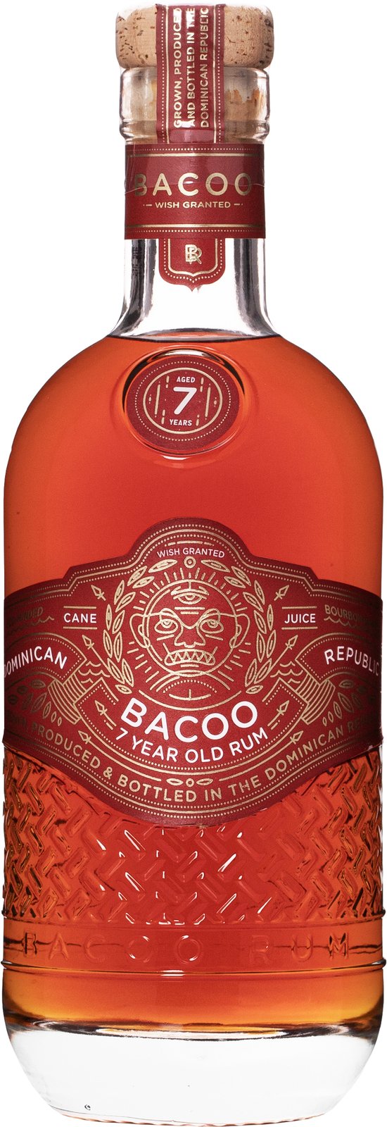 Bacoo 7 Year Old Rum 40% 0,7 l (hold láhev)