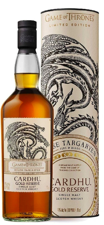 Cardhu Distillery Cardhu Gold Reserve - Game Of Thrones - House Targaryen