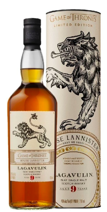 Lagavulin 9 Year Old Game of Thrones House Lannister 46 % 0,7 l