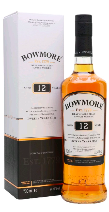 Bowmore 12 letá 40% 0,7l (dárkové balení kazeta)