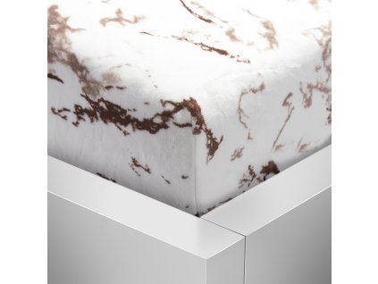 vyr 34381 mikroflanel prosteradlo 90x200 elegance mramor hnedy 0 WIDTH x HEIGHT