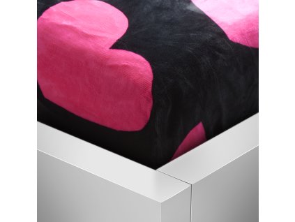 vyr 34382 mikroflanel prosteradlo 90x200 elegance srdce 0 WIDTH x HEIGHT