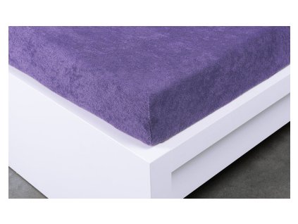 vyr 4262frote prosteradlo fialove 2563879482