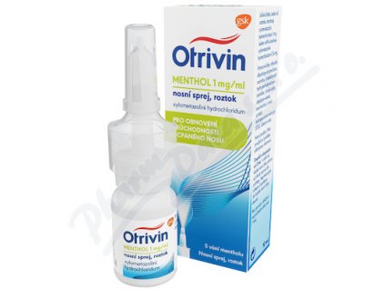 OTRIVIN MENTHOL 1 MG/ML (SPR 10ML)