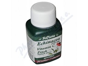 MedPharma Echinacea 100mg+vit.C+zinek tbl.37 ()
