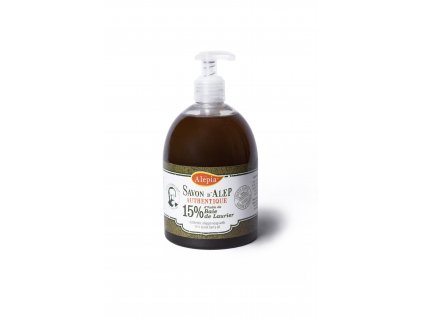 Tekuté mýdlo s 15 % vavřínového oleje 500 ml