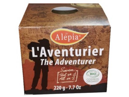 Aleppo L´Aventurier Univerzální mýdlo Bio 220 g