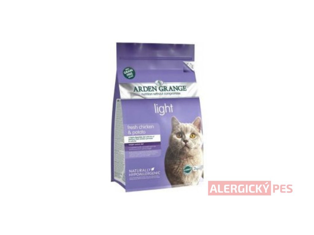 Arden Grange Adult Cat Light with Chicken & Potato grain free (Hmotnost 400 g)