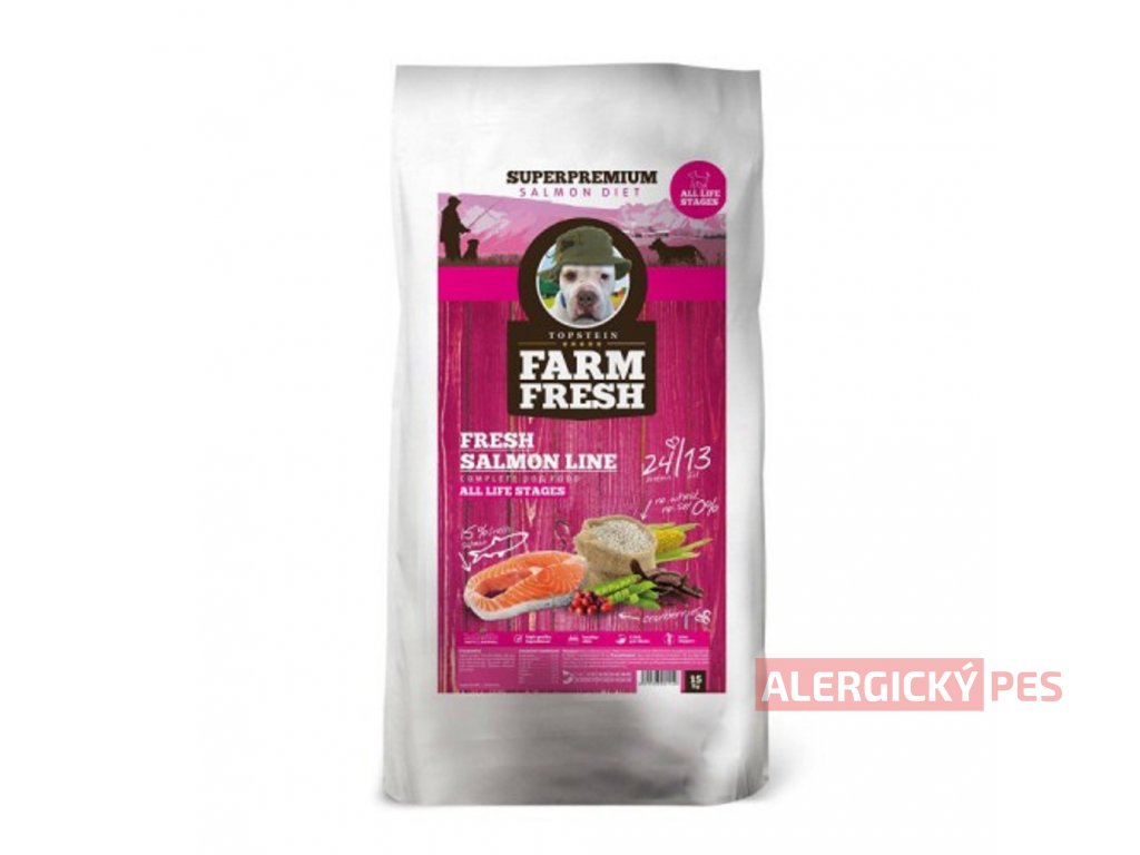 Farm Fresh Fresh Salmon Line All Life Stages (Váha 5 kg)