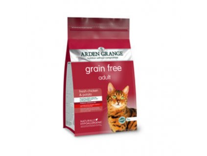 Arden Grange Adult Cat with fresh Chicken & Potato grain free (Hmotnost 400 g)