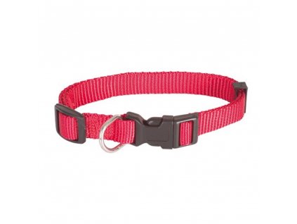 1563 obojek basic nylon red