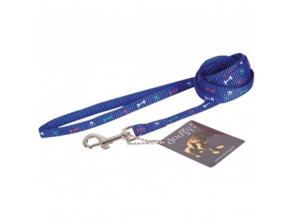 2103 voditko bones nylon simple blue 1 20 m x 10 mm