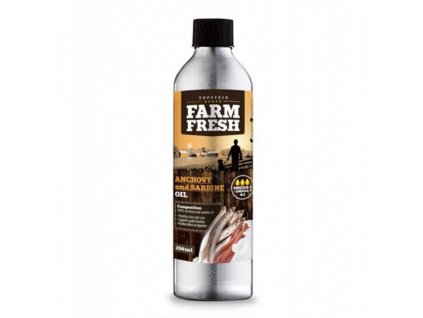 Farm Fresh ančovičkový a sardinkový olej (Objem lahvičky 500 ml)