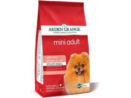 Arden Grange Mini Adult rich in fresh Chicken & Rice (Hmotnost 6 kg)