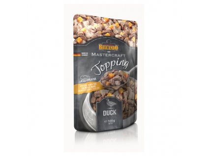 844 belcando mastercraft topping duck kachna s bataty 100 g