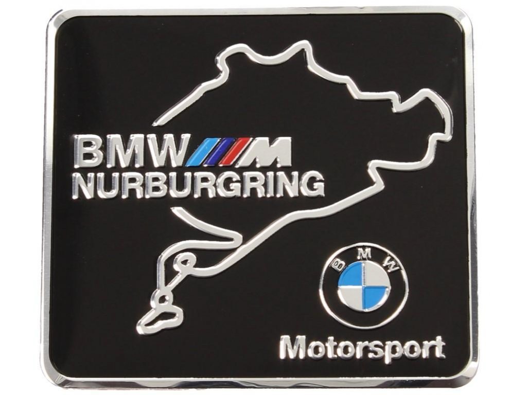 3D znak BMW Nurburgring Motorsport 