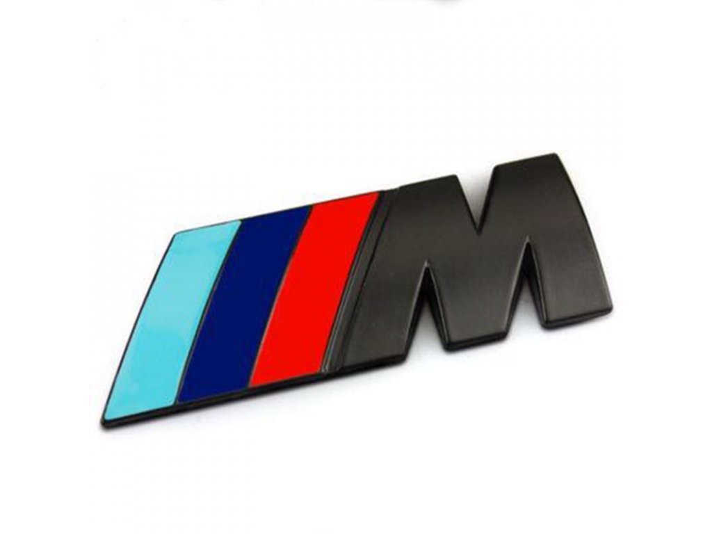 3D Znak BMW M (Barva Stříbrná)