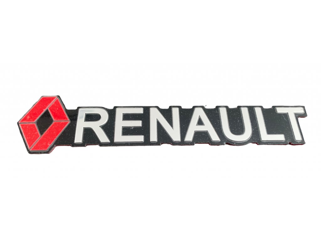 3D Chromová Samolepka - Renault