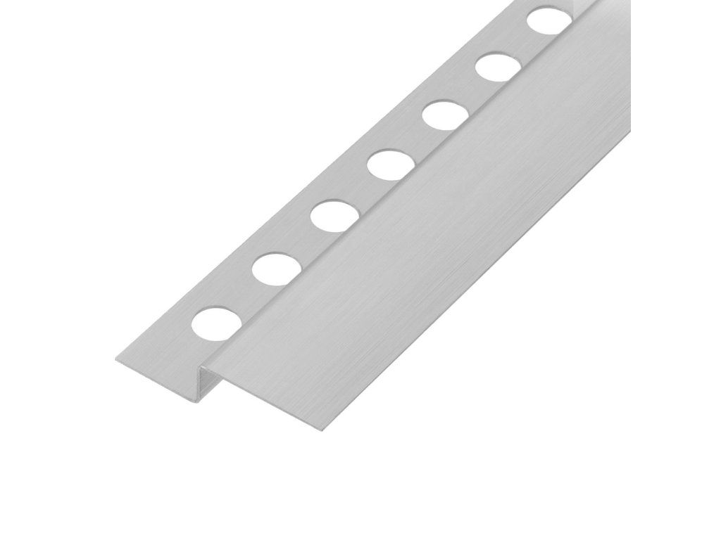 Predná sprchová lišta 120 cm BRUSH NICKEL