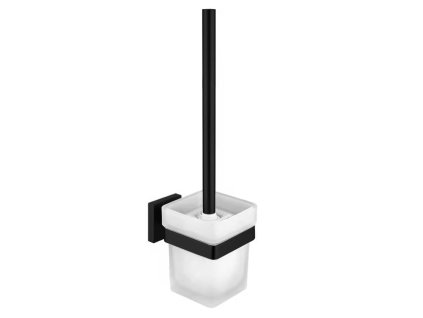 Kovový stojan na WC s kefou 332918 ERLO 05 Black