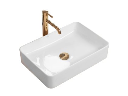 Rea Avia umývadlo na dosku 51 x 34,5 x 11 cm, biele, REA-U0840