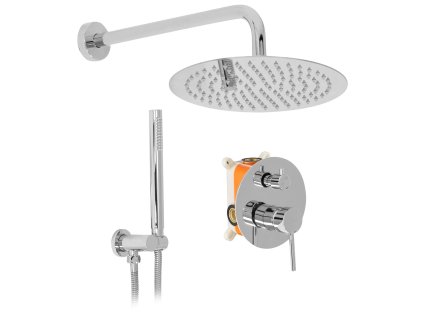 Rea Lungo podomietkový sprchový set + BOX, chróm, REA-P8007