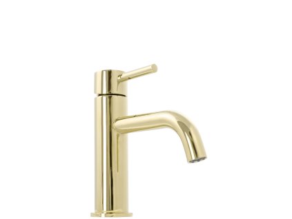 Rea Lungo L. Zlatý umývadlový faucet svetlo zlatý nízky