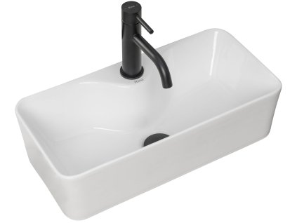 Rea Mery umývadlo na dosku 50 x 25 cm, biela , REA-U0699