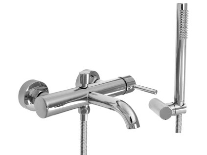 Rea Lungo vaňová batéria + ručný sprchový set, chróm, REA-B6641