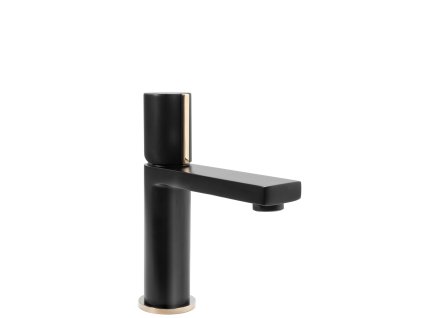 Rea ICON umývadlová batéria, zlatá/čierna, REA-B5680