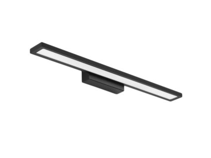 LED kúpeľňové osvetlenie 60CM APP840-1W - čierne placaté