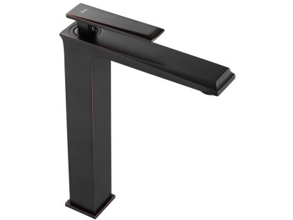 Rea Romano vysoká umývadlová batéria, čierna matná retro, REA-B9902