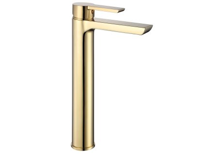 Rea Argus vysoká umývadlová batéria h-285, zlatá lesklá, REA-B6213