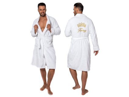 Župan MEN King White collar S/M