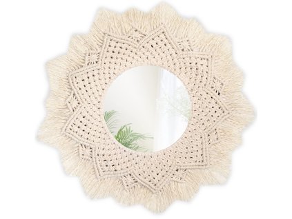 Nástenné zrkadlo Boho 60CM 322051