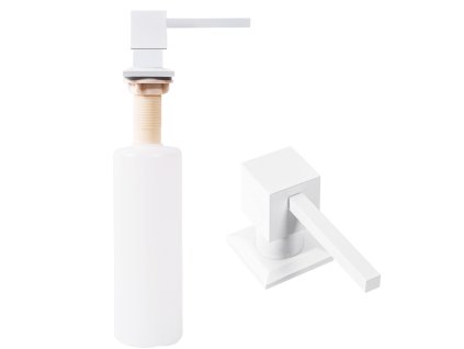Zásobník na mydlo white square
