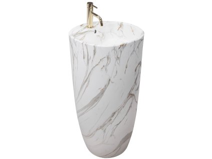 Voľne stojace umývadlo Rea Anya Lava Matt