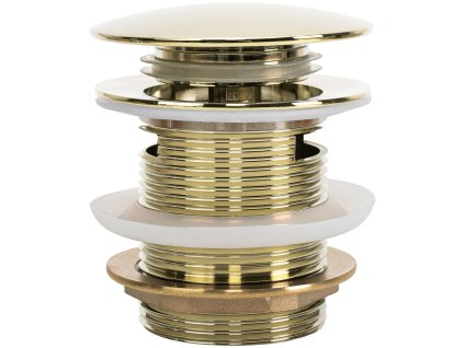 Rea univerzálna vaňová výpusť Click-Clack 6 cm, čierny, REA-W2006