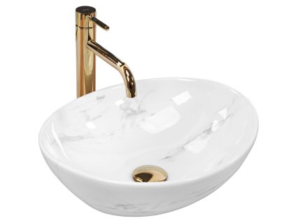 Rea Sofia umývadlo na dosku Nature Marble